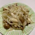 sayaendo＊'s cooksnap of when they made もやしとしめじのナムル.