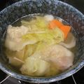 クックPCKCO5☆'s cooksnap of when they made ✿野菜たっぷりワンタンスープ✿.