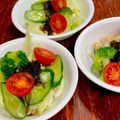 ルぴあ's cooksnap of when they made 【副菜】もずく酢deサラダ.