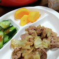 popee8's cooksnap of when they made スタミナ！焼肉のタレマヨ炒め.