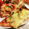☆とんとこ豚☆'s cooksnap of when they made 簡単・美味しい♪ ささみ☆ピザ.