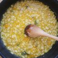 みるく茶's cooksnap of when they made パンプキンパイ味のヘルシーなオートミール.