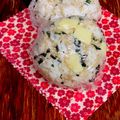 ルぴあ's cooksnap of when they made わかめチーズおにぎり♬.