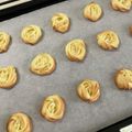 ポークの嫁's cooksnap of when they made クリームチーズの♪絞り出しクッキー.