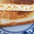 くむちん's cooksnap of when they made キャべたまホットサンド.