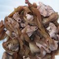 ユッキー1119's cooksnap of when they made はすいも（りゅうきゅう）と豚肉のさっと煮.