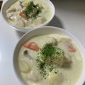 しーちゃん！！'s cooksnap of when they made ホワイトシチュー♪シチュー簡単ルーなし.