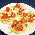 私市ビッキーズ津門巳's cooksnap of when they made 油揚げＤＥピザできました☆.