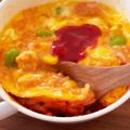 ☆あさ's cooksnap of when they made 究極の時短♡マグカップで半熟オムライス.