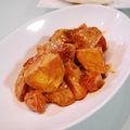 タイシーン's cooksnap of when they made 新じゃがとウインナーのオーロラソース和え.