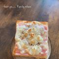 GoGo島みかん's cooksnap of when they made 簡単！ハム＆マヨのチーズトースト.