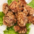 ＊choco＊'s cooksnap of when they made パパッとブタこまと大葉のカリッと肉団子.