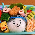 いけねこ's cooksnap of when they made 運動会に！ハチマキくんおにぎり弁当.