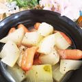 ゆるмαмα's cooksnap of when they made ☺簡単♪冬瓜（夕顔）のコンソメ洋風煮物☺.