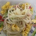 kinkinsan's cooksnap of when they made (σ・∀・)σ 中華マヨ 「春雨サラダ」.