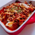 mayurich's cooksnap of when they made お餅消費に！トマトのお餅グラタン♡.
