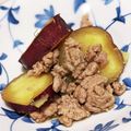 うーれい's cooksnap of when they made さつま芋のそぼろ煮.