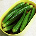 うぐいす♪'s cooksnap of when they made 簡単♪おいも家の冷たいオクラ浸し.