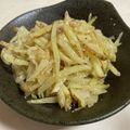 papikun's cooksnap of when they made ジャガイモのたらこ炒め.