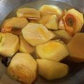 papikun's cooksnap of when they made 美味しい柿(お弁当にも).