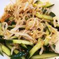 まいちゃちゃん's cooksnap of when they made もやしとキュウリの甘酢味。.