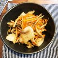 mina0373's cooksnap of when they made 豚とごぼうのきんぴら.