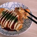 アクセル☆'s cooksnap of when they made 冷凍たこ焼きオムレツ.