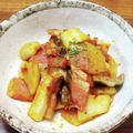 YCHキッチン's cooksnap of when they made エリンギとベーコンのハリッサ炒め.