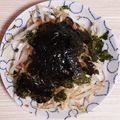 アクセル☆'s cooksnap of when they made 簡単ダイエットメニュー★もやし韓国のり.