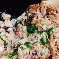 ちかﾁｬﾝ☆'s cooksnap of when they made 混ぜるだけで絶品☆さば缶梅しそごはん。.