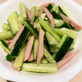 クックQPU4ZJ☆'s cooksnap of when they made きゅうりと魚肉ソーセージのサラダ.
