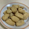 papikun's cooksnap of when they made サクッほろ ちんすこう♡.
