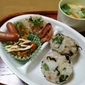 クックI7I5L1☆'s cooksnap of when they made 塩昆布とおかかのおにぎり♡.