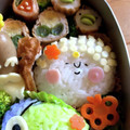 HALUteNO♪'s cooksnap of when they made 幼稚園 お弁当♡大仏 遠足.