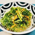 TomoMarine's cooksnap of when they made 苦味が無くなるにんじんの葉のかき揚げ.