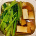 ももゆみ1230's cooksnap of when they made 小松菜と厚揚げの煮浸し.