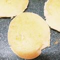 tとーこ's cooksnap of when they made 米粉バナナパンケーキ（離乳食手づかみ）.
