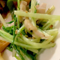 MULA's cooksnap of when they made 水菜とささみのサラダ♫♬.