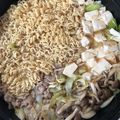 ＊はあさ＊'s cooksnap of when they made サッポロ一番 コク旨韓国風プデチゲなべ.