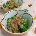 赤い電話's cooksnap of when they made おくらの醤油かけ.