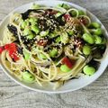 さくらん餅's cooksnap of when they made 梅 and 枝豆 * * パスタサラダ.