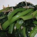 ヨシヨッシー's cooksnap of when they made しらすと小松菜の白だし炒め.