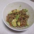 きらり流れ星's cooksnap of when they made アボカドの納豆和え（ニンニク風味）.
