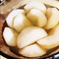 ケニクロ's cooksnap of when they made 簡単！和梨の白ワインコンポート.