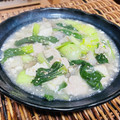 料理男子部's cooksnap of when they made 豆腐と舞茸、青梗菜のあったかとろみ煮.