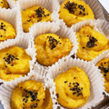 クック甘党。's cooksnap of when they made 簡単♪裏ごし無し☆絞り出しスイートポテト.