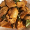 ちびます's cooksnap of when they made 胸肉とのなすのケチャップ煮♪バジル沢山♪.