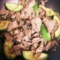 ♬あじさいのレシピ♬'s cooksnap of when they made こってり系＊豚アボカドの甘辛醤油炒め.