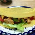 gentian☆'s cooksnap of when they made 裏技♪　タコスの生地　トルティーヤ.