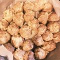 奈々1258's cooksnap of when they made レンコン入りシュウマイ！.